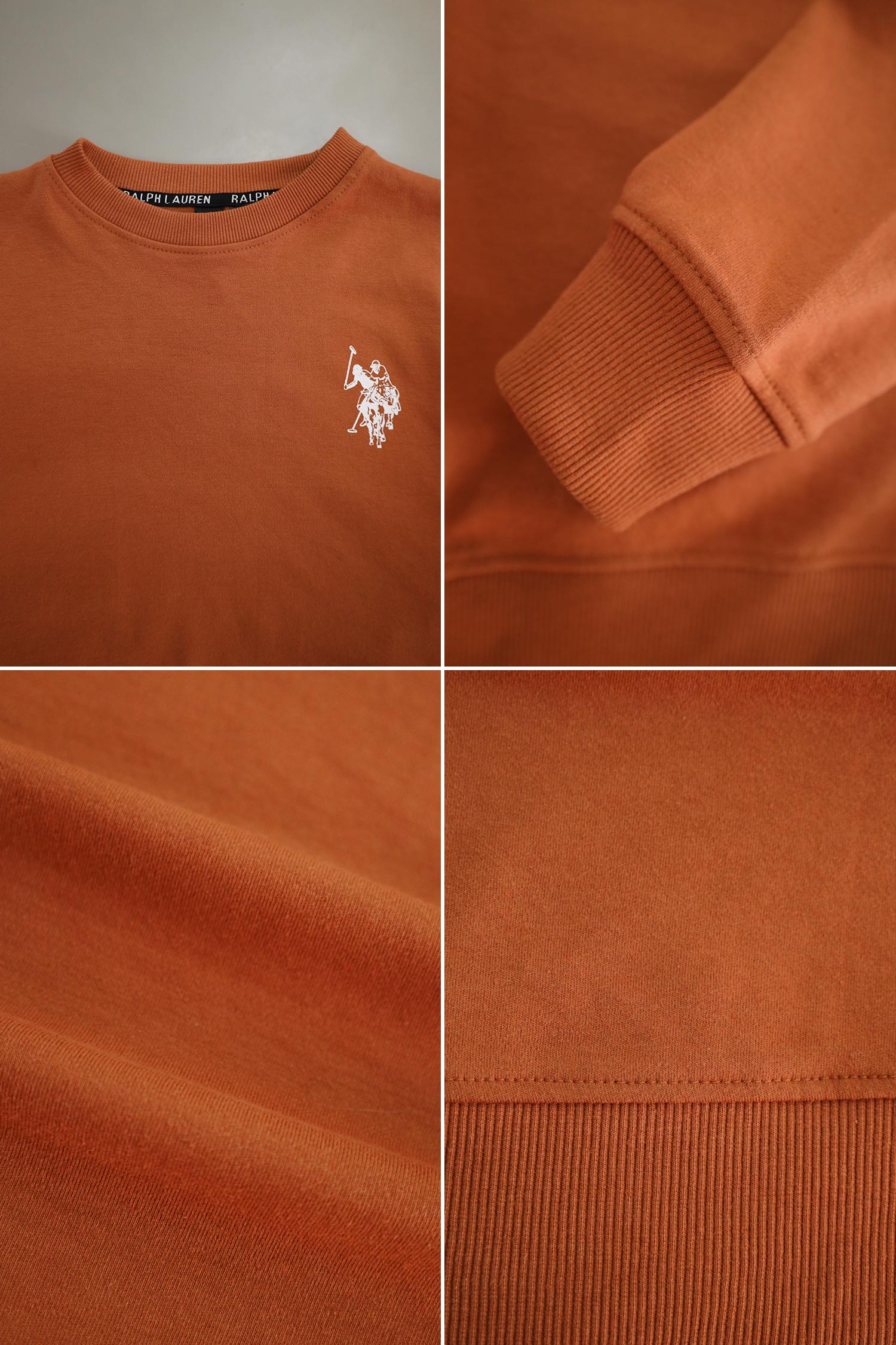 Rph Lren Neck Adele Round Neck Imported Men's Sweatshirt