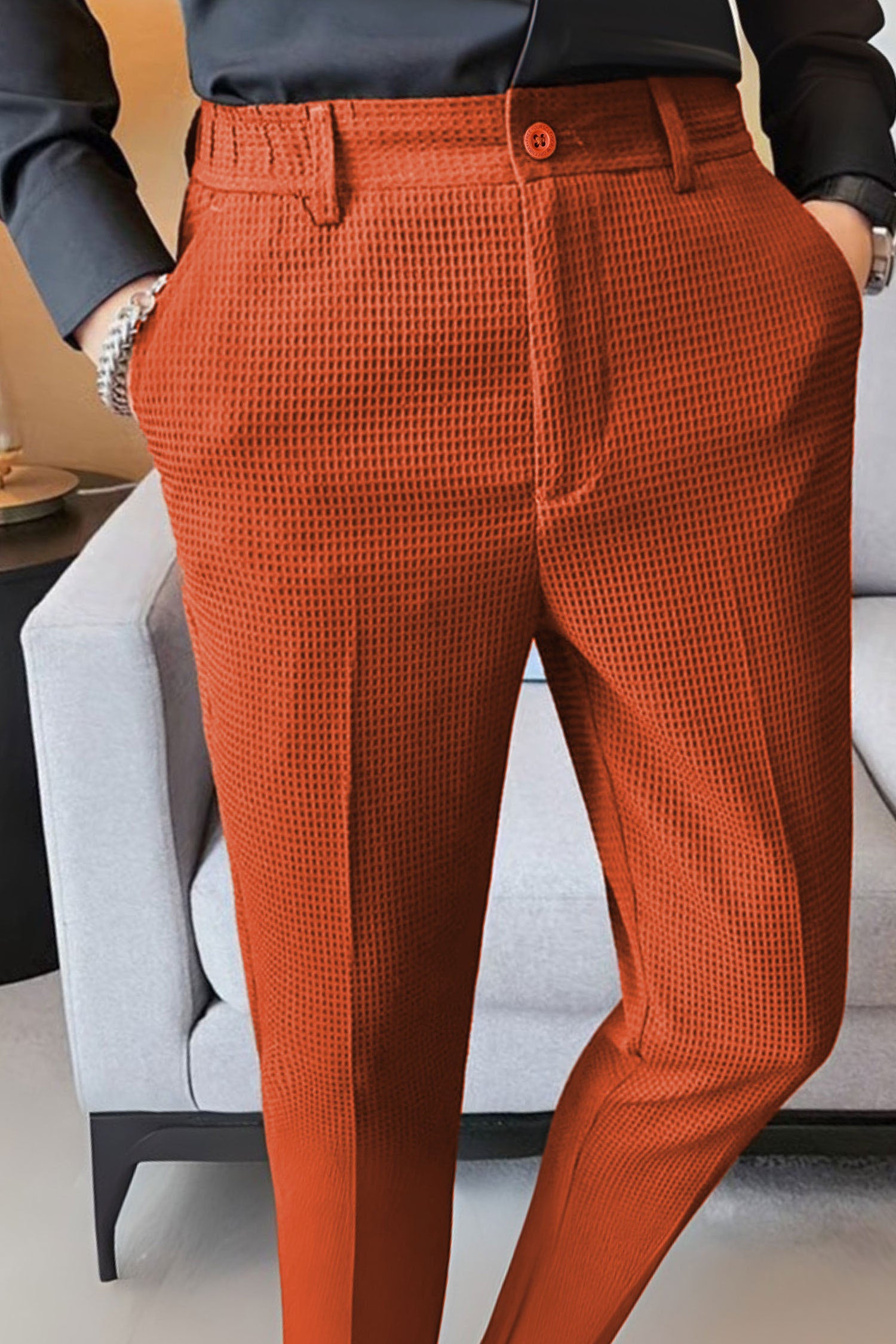 Turbo 'Apex' Elite Series Slimfit Waffle Pant