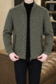 Turbo x Polo Jacquard Pattern Imported Men's Wool Jacket