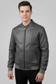 Texture Style Suede Leather Jacket