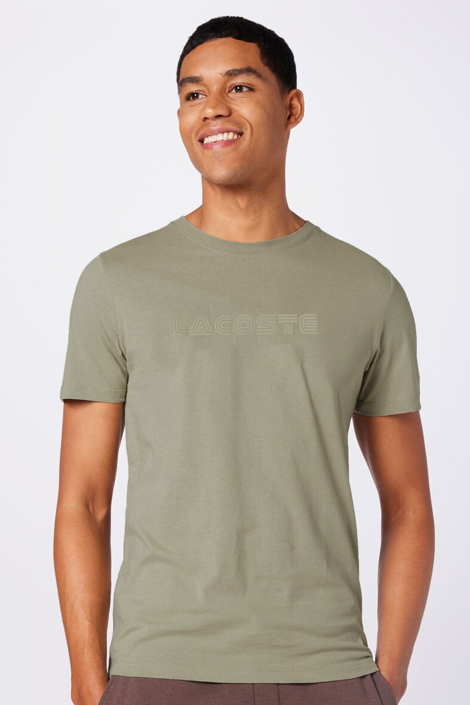 Lcste Printed Wording Crew Neck Tee