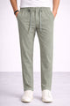 Men's Adjustable Drawstring  Slim-Fit Trouser