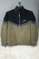 Diagonal Design Tone Imported Men's Woolen Jacket