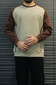 Turbo Raglan Sleeve Pullover Imported Round Neck Men's Sweatshirt