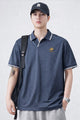 Turbo Distinctive V-Neck Collar Polo T-Shirt