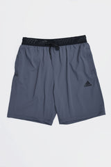 Adds Club 3-Stripes Tennis Shorts In Slate Blue