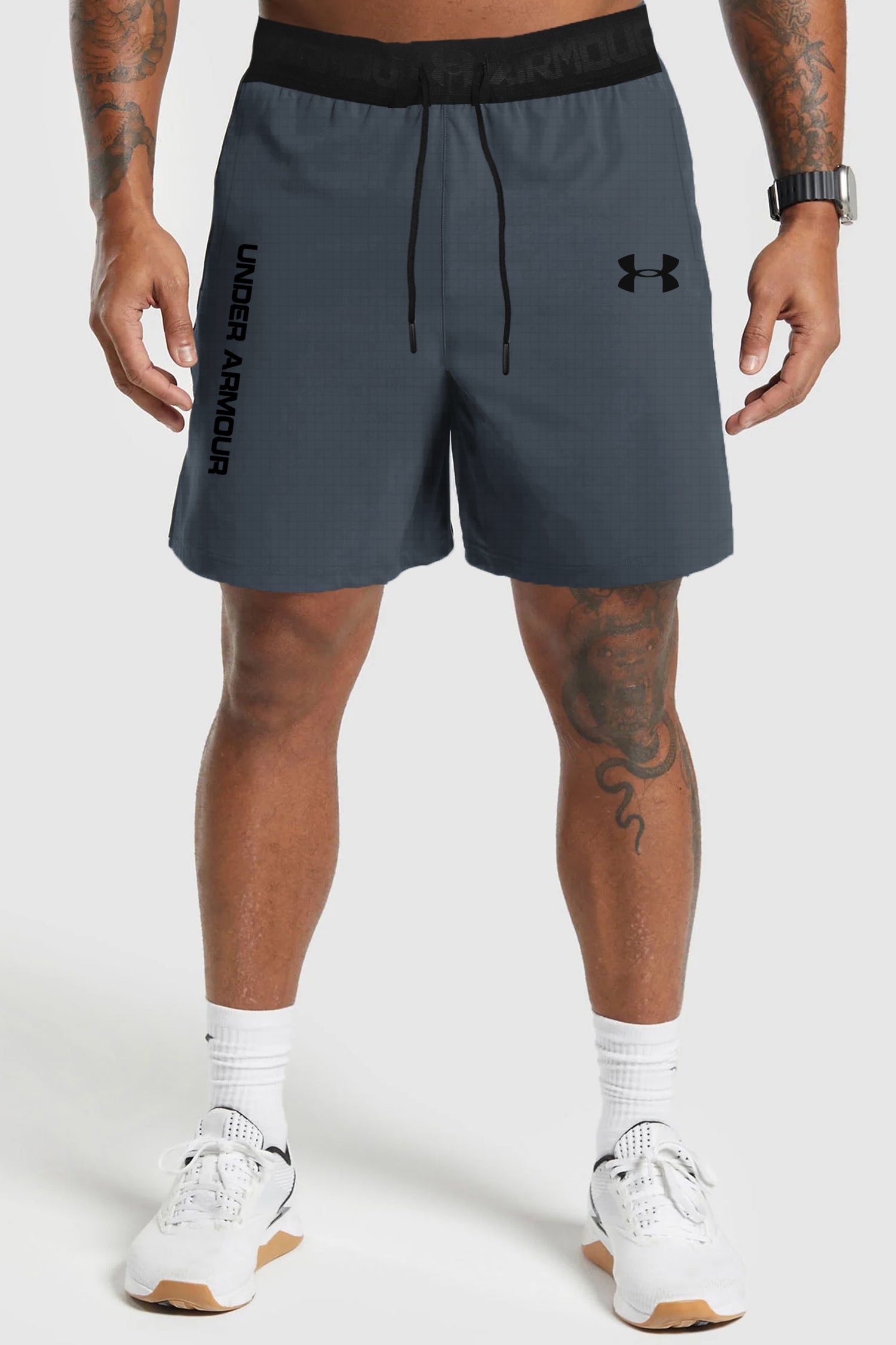 Undr Armr Tech Wordmark Tennis Shorts