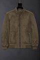 Turbo x Polo Pony Mock-Neck Zipper Imported Men's Big Size Wool Jacket