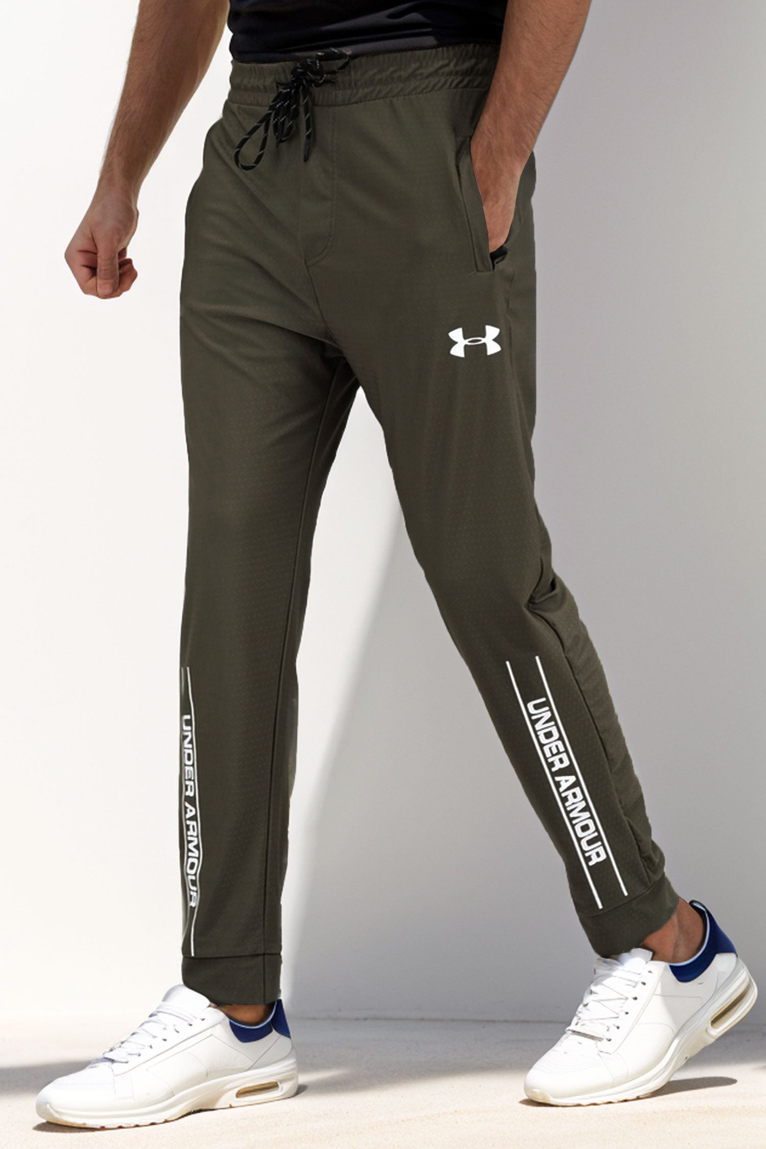 Undr Armr Self Pattern Slogan Sportswear Trouser