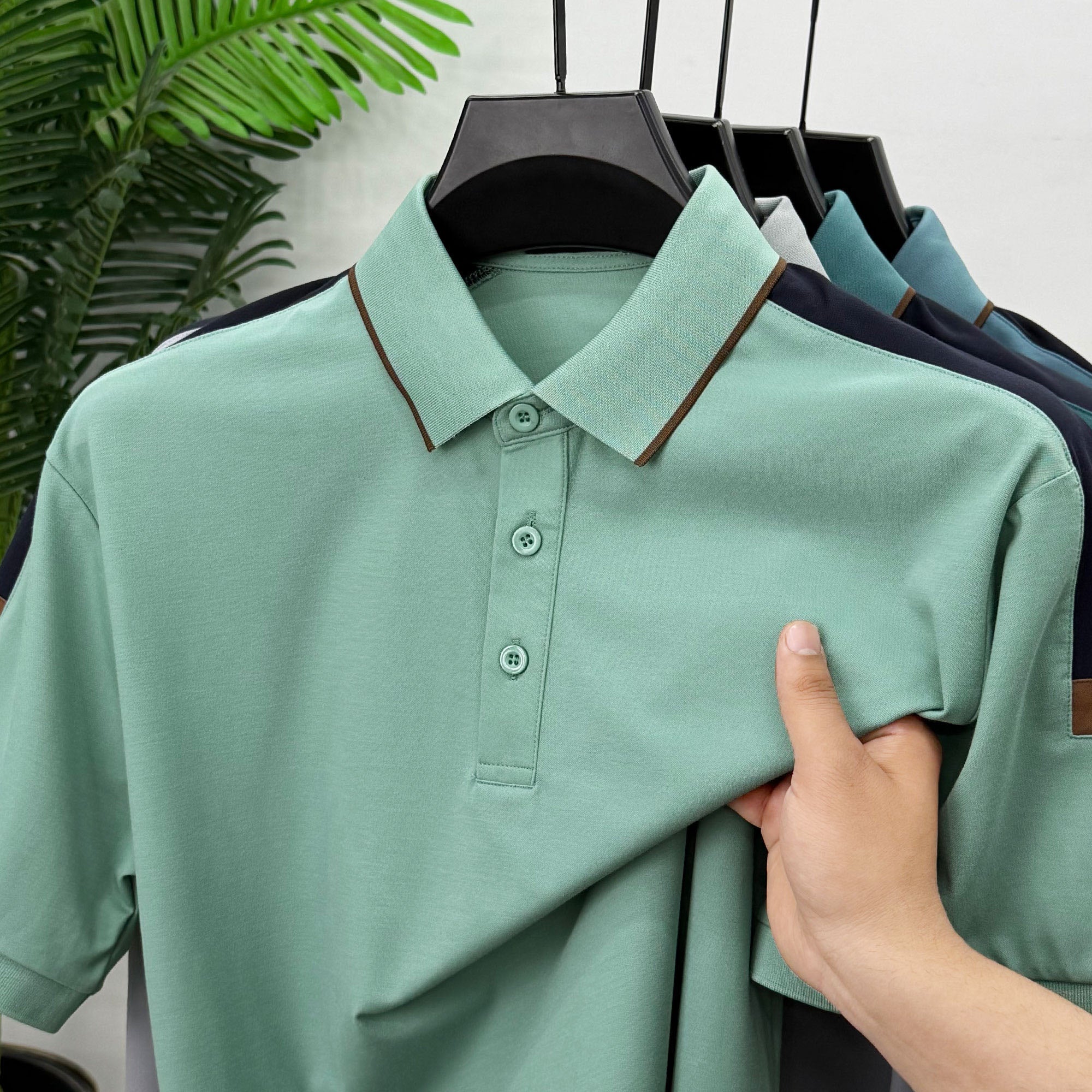 Men's Precision Stitch Polo T-Shirt