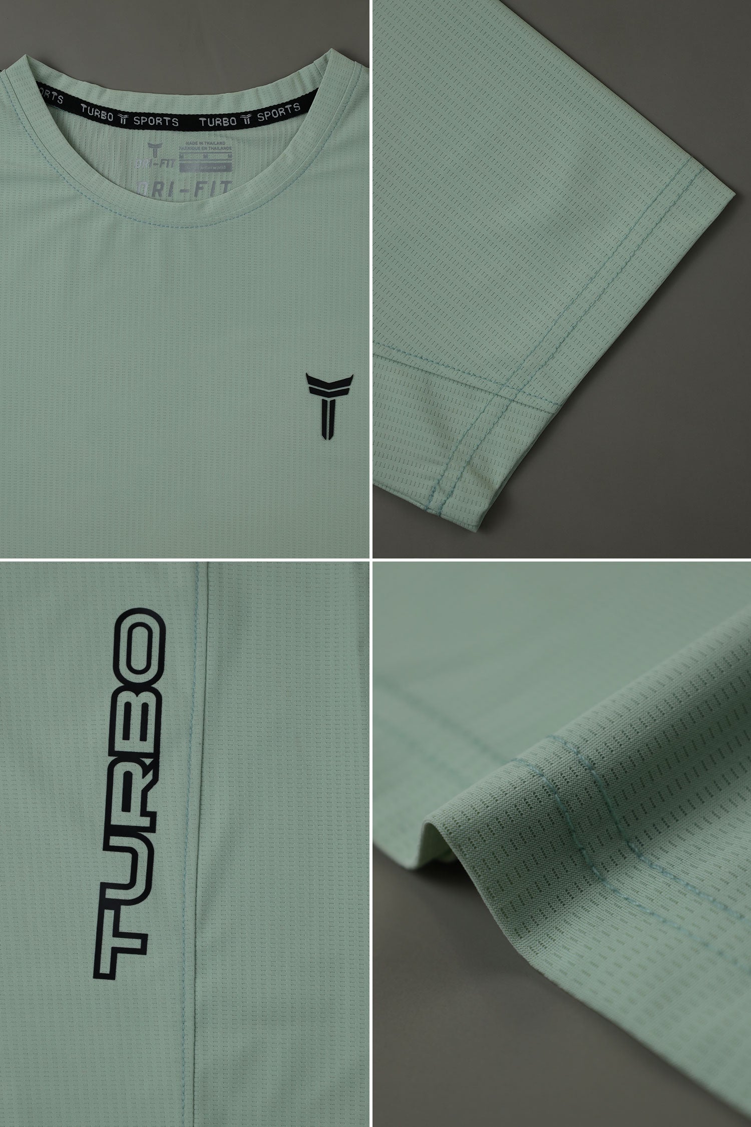 Turbo 'Street-Style' Drop-Shoulder Graphic Dry-Fit Tee