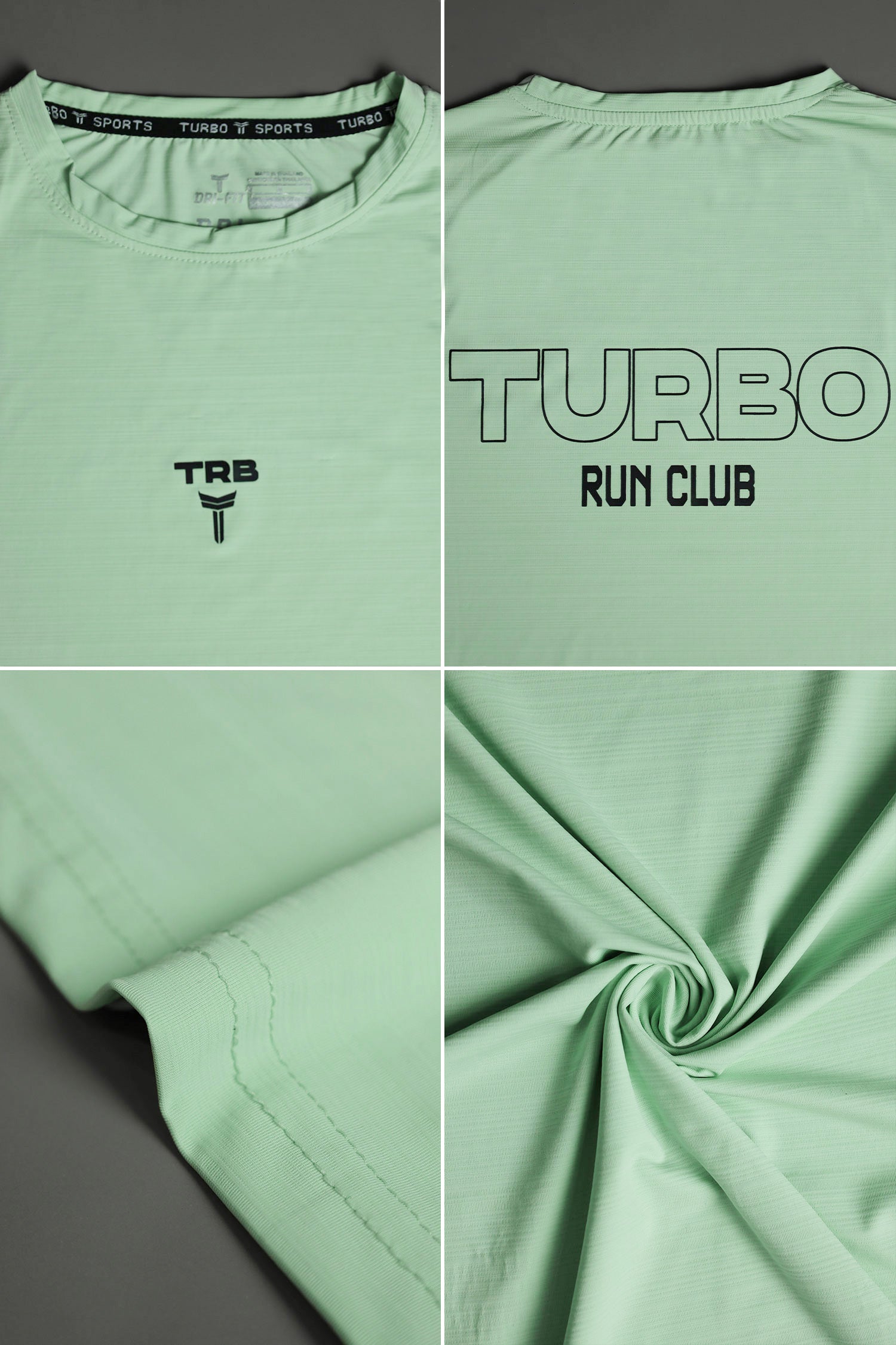 Turbo Run Club Airflow Cool Dry-Fit Tee