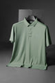 Pma Essential Printed Logo Men's Polo Shirt In Sea Foam