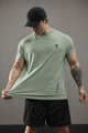 Turbo 'Street-Style' Drop-Shoulder Graphic Dry-Fit Tee In Sea Foam