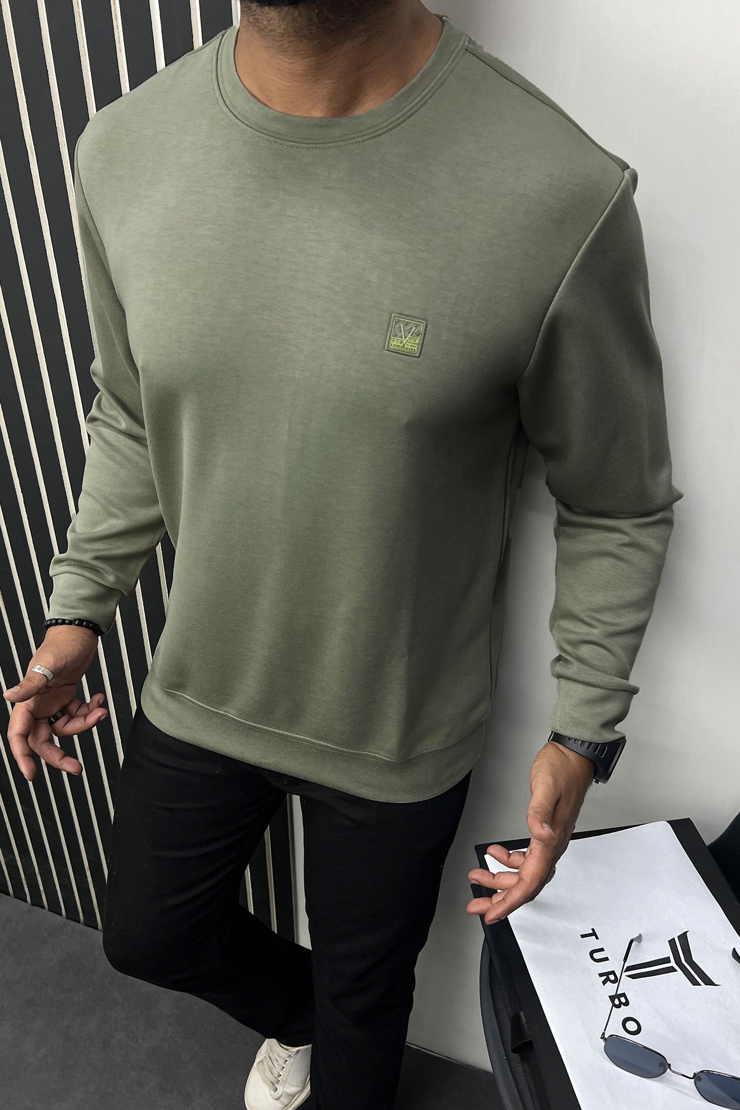 Love Vogues Imported Cotton Full Sleeves Men's Sweatshirt