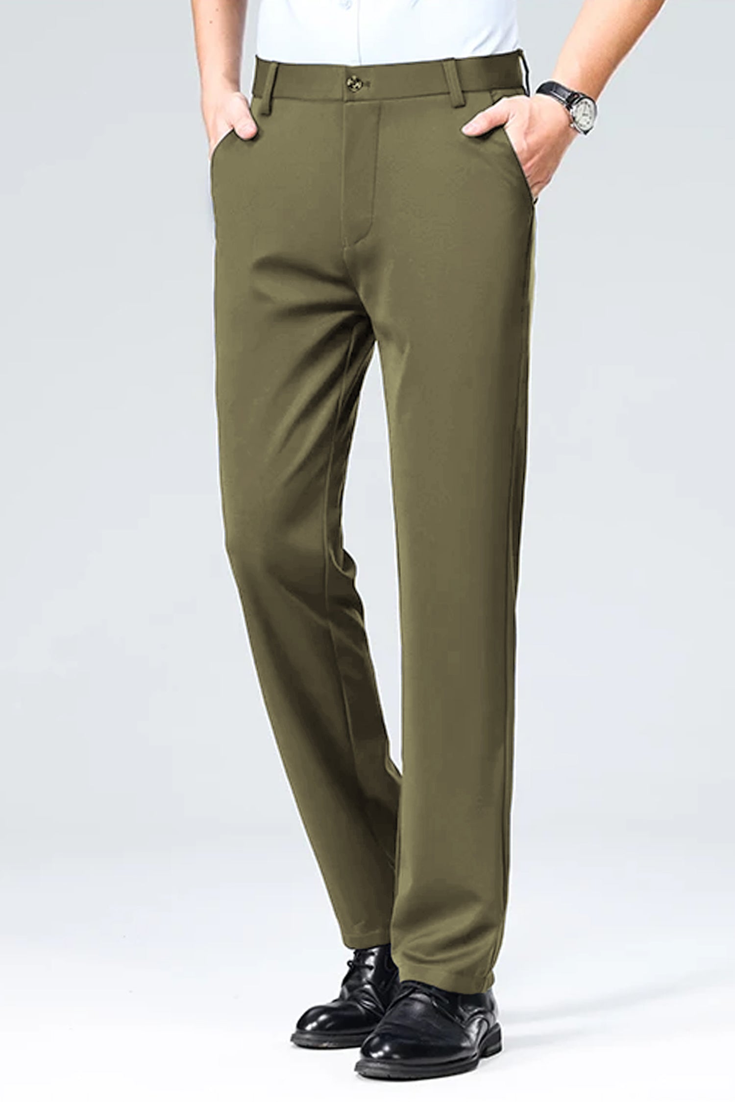 Turbo Axis Intelli-Drape Refined Fit Twil Cotton Pent