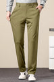 Turbo Axis Intelli-Drape Refined Fit Twil Cotton Pent In Sage Green