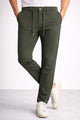 Men's Adjustable Drawstring  Slim-Fit Trouser