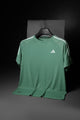 Adds Shoulders 3 Stripe Style Imp Dry-Fit Tee