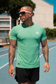 Adds Essentials Training Imp Dry-Fit Tee In Sea Green