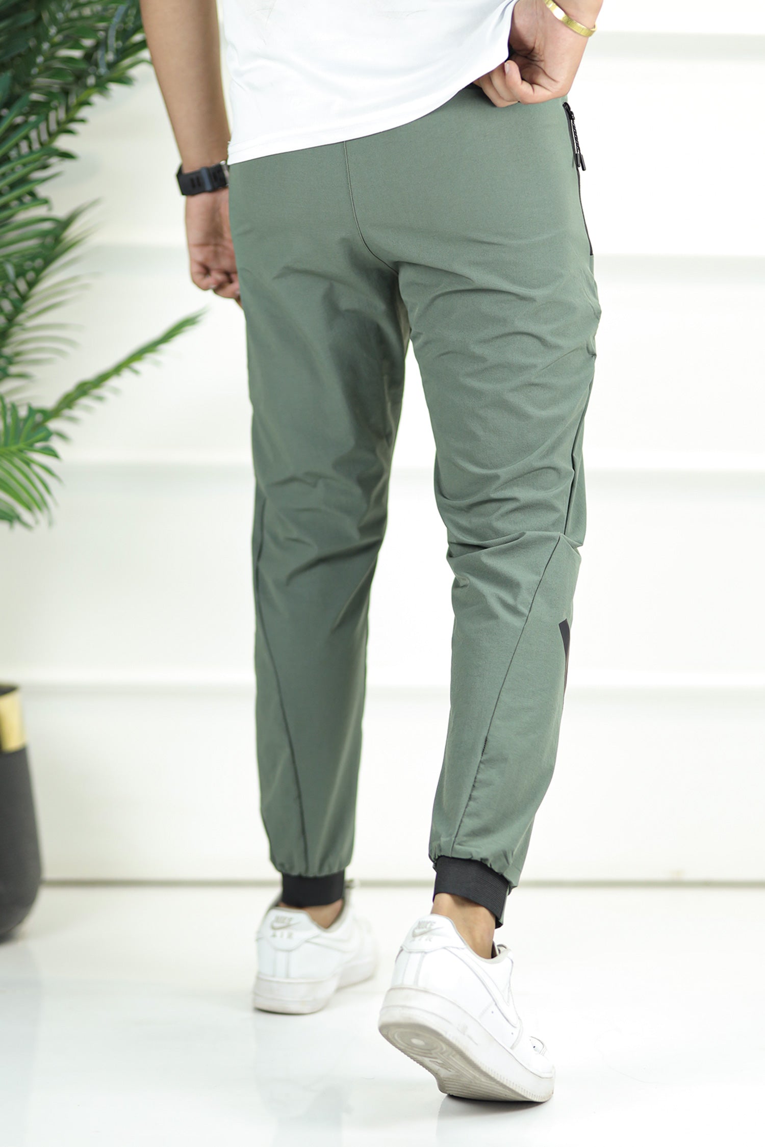 Adds Bottom Stripes Micro Premium Sportswear Trouser