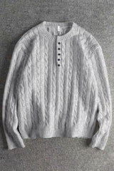 Turbo Cable Knit Jummper Imported Men's Sweater