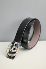 G Metal Alloy Automatic Buckle Branded Belt