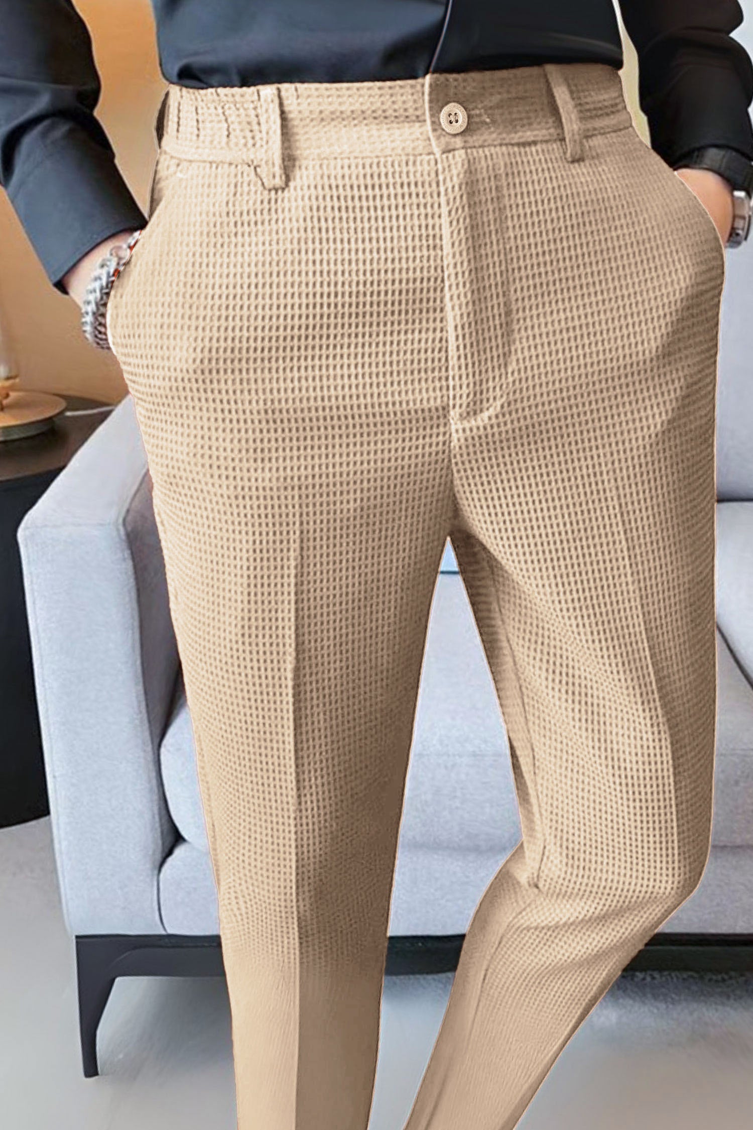 Turbo 'Apex' Elite Series Slimfit Waffle Pant