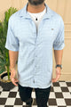 Turbo ShowOff Self Pattern Casual Shirt