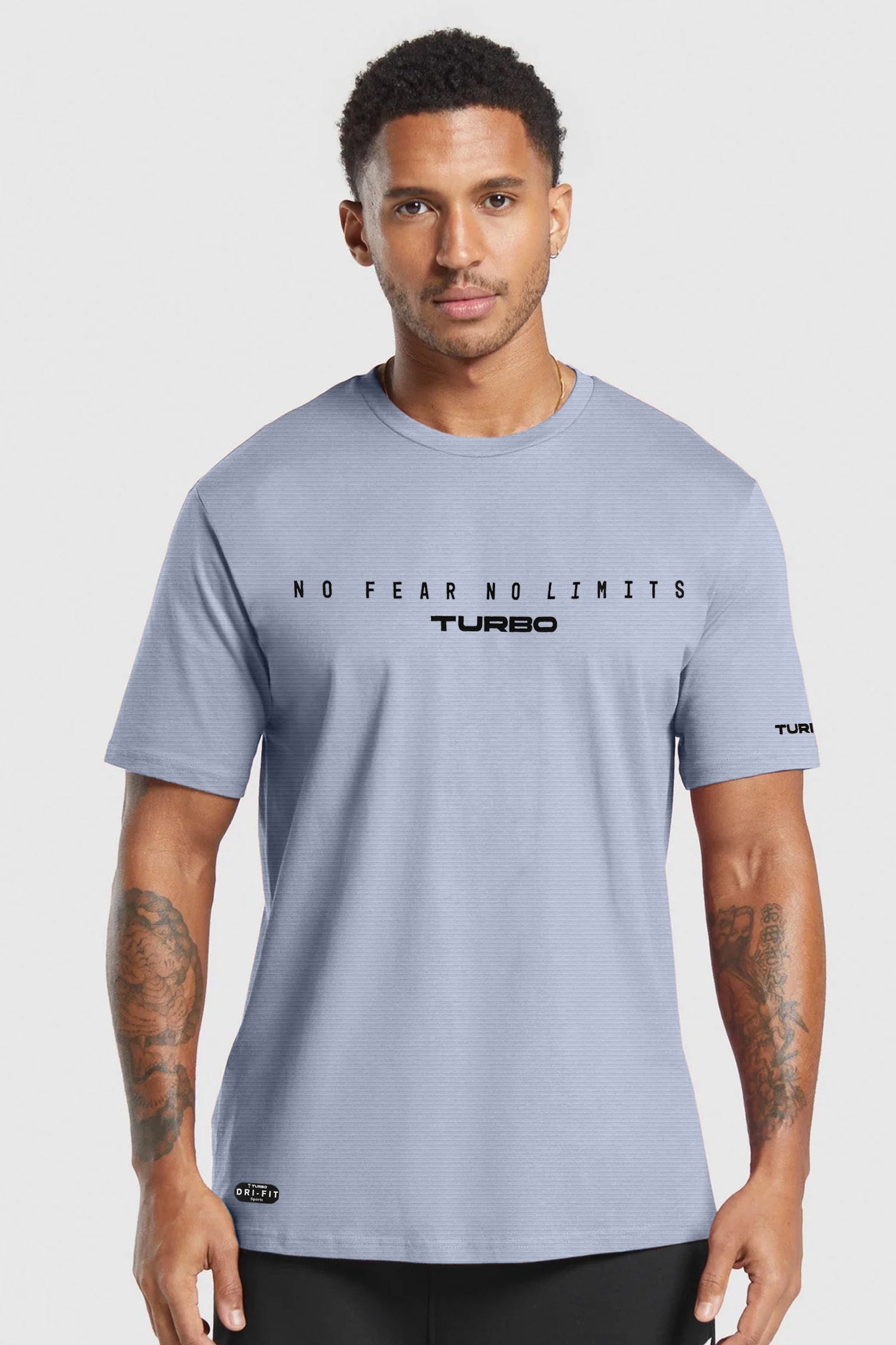 Turbo Motivational Quote ClimaCool Dry-Fit Tee