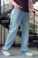 Denim 'Urban Skater' Comfort-Waist Baggy Jeans