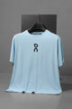 On Club Running On Performance Imp Dry-Fit Tee In Sky Blue
