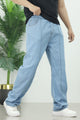 Turbo Loose Bottom Front Line Denim Jeans