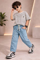 Turbo Denim Stretch Jeans For Boys