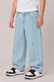 Turbo Front Line Denim Baggy Jeans For Boys