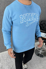 Nke Signature Typography Full Sleeve Men's Sweatshirt