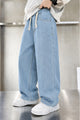 Turbo Durable Toddler Denim Baggy Jeans For Boys