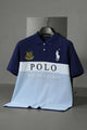 Plo Rph Lren Custom Fit In Two-Tone Men's Polo Shirt
