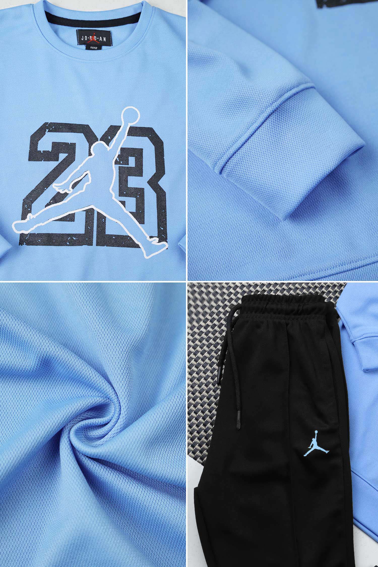 Jrdn Flight Essential Oversized Unisex Kids Tracksuit