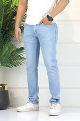 Turbo 'Downtown' Refined Slim Fit Jeans In Sky Blue