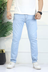 Turbo 'Onyx' Fade Performance Slim Fit Jeans In Sky Blue