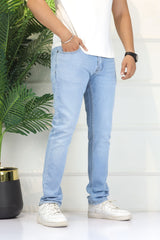 Turbo 'Downtown' Refined Slim Fit Jeans In Sky Blue