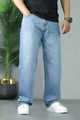 Turbo Denim Look Men Relaxed Fit Baggy Jeans