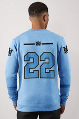 Amri 22 Signature Crew Neck Full Sleeves Men's Sweatshirt