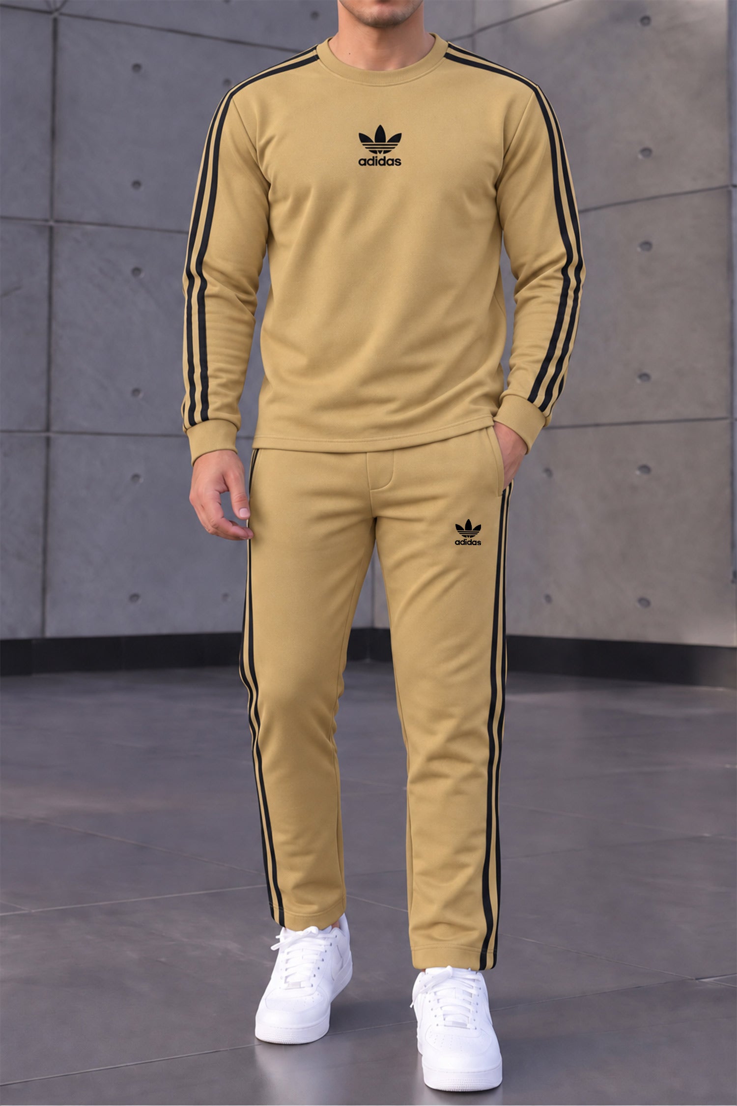 Adds Classic-Retro Lining Men's Co-Ord Set