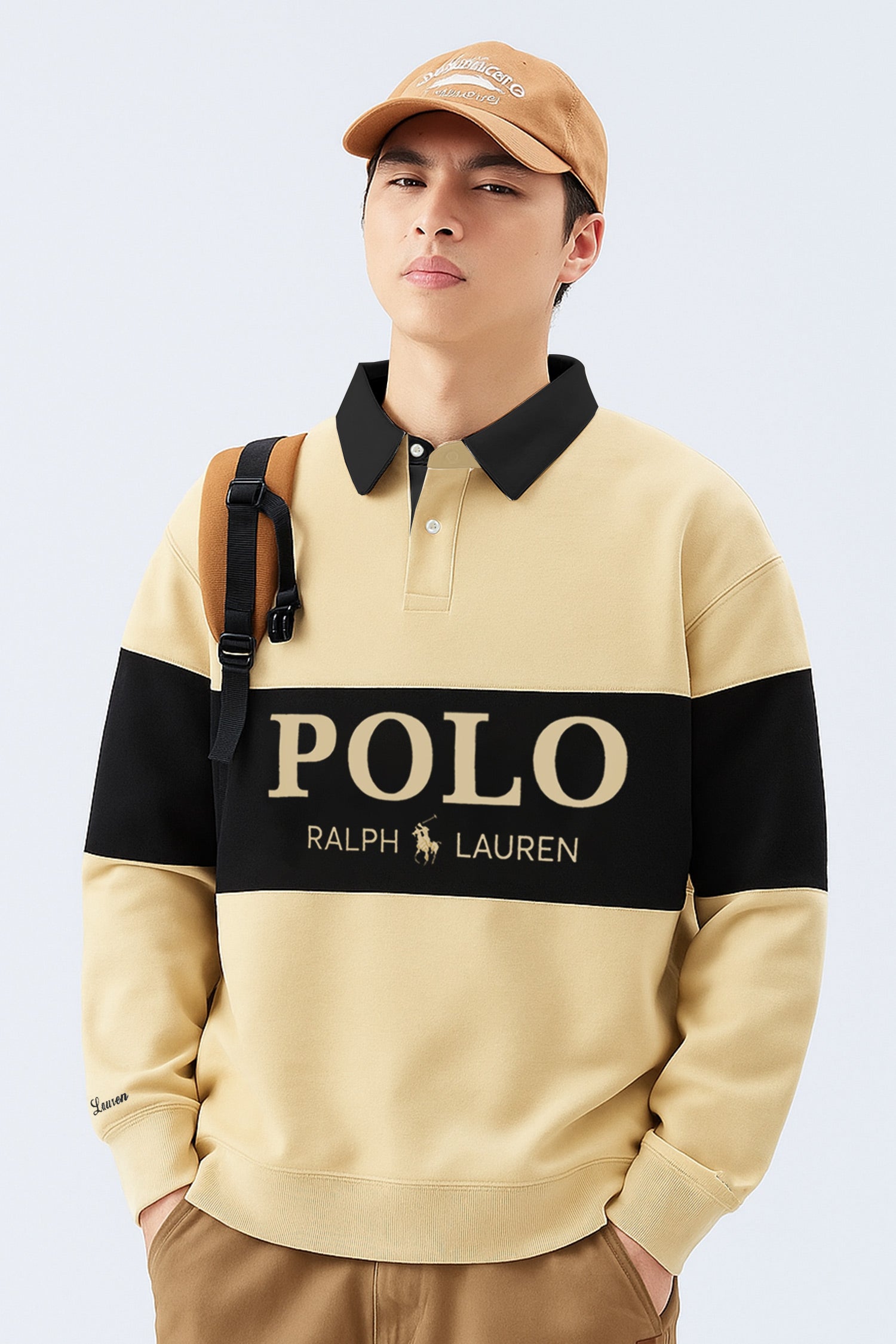 Rph Lren Classic Signature Typographi Imported Men's Sweatshirt