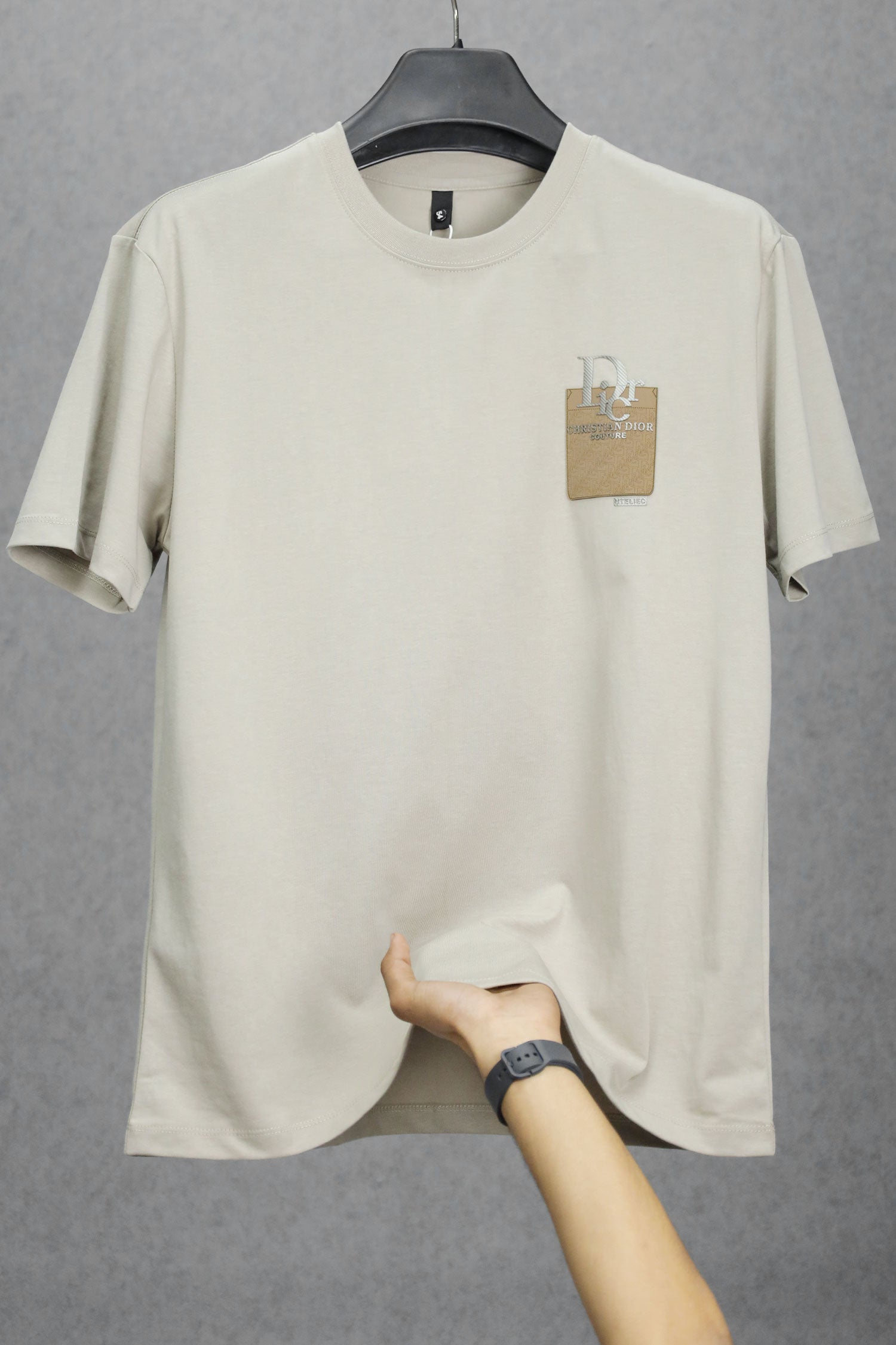 Chrs Dor Patch Imported Round Neck T-Shirt