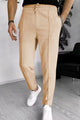 Turbo Fashion Smart Slim Fit Trouser In Skin