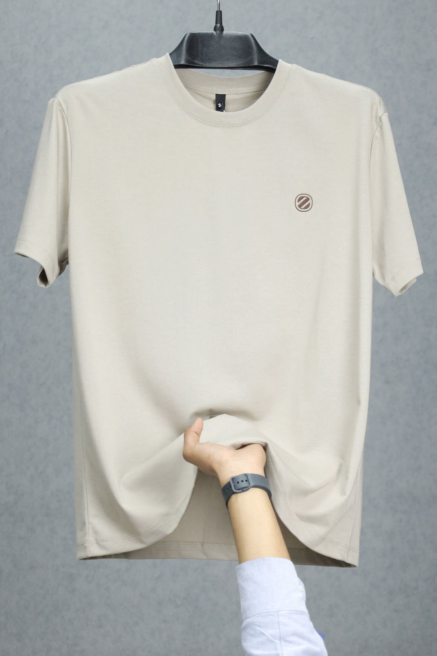 Detailed Comfort Imported Round Neck T-Shirt