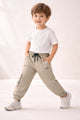 Turbo Aura Casual Jogger Trousers kids For Boys In Skin